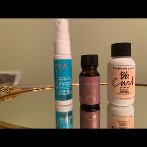 3pc Hair Cream, Oil, & Spray Set